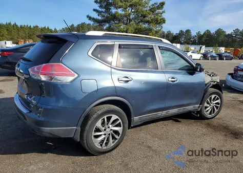 2014 Nissan Rogue S z USA, uszkodzony, nr VIN 5N1AT2MV0EC800666
